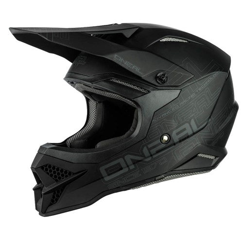 ONEAL 24 3SRS HELMET SOLID V.23 - FLAT BLACK