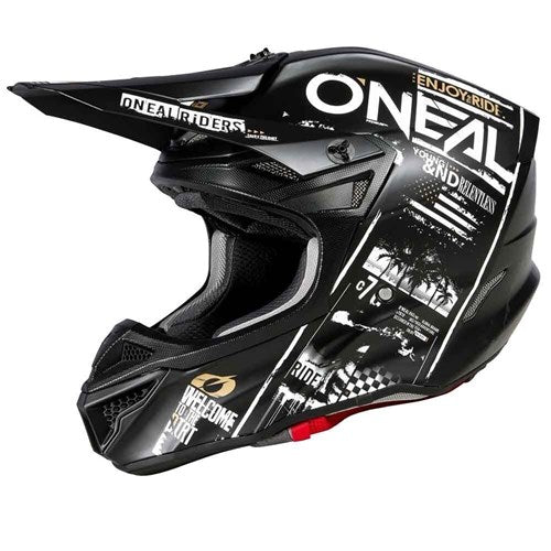 ONEAL 5SRS HELMET ATTACK V.23 - BLACK/WHITE