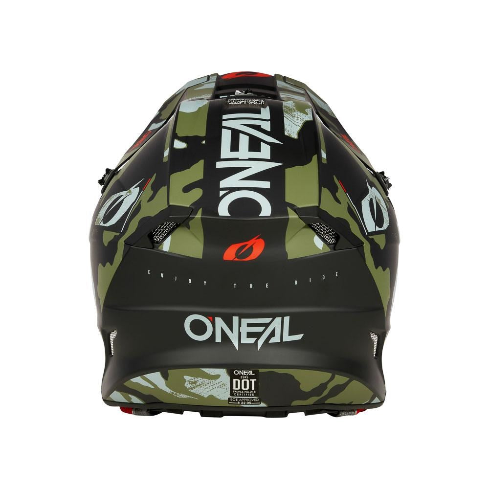 ONEAL 5SRS HELM CAMO V.23 - BLK/GRN (SM) #