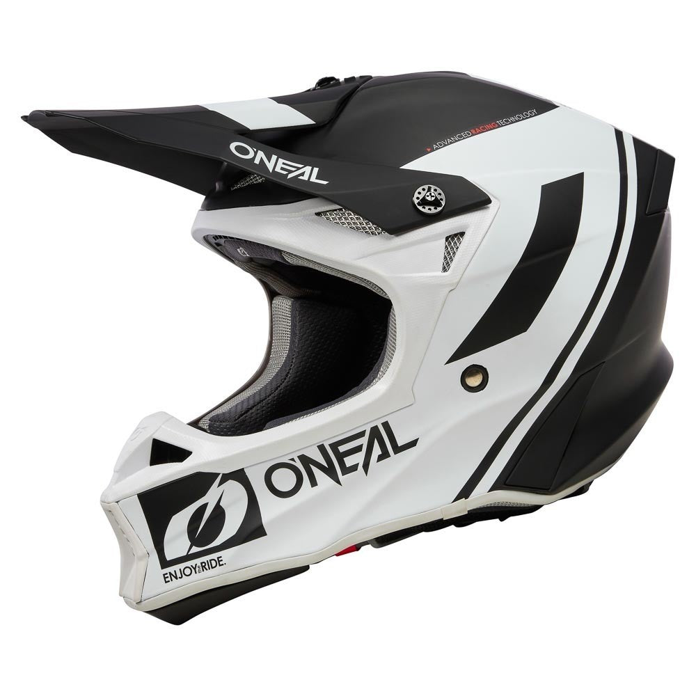 ONEAL 26 10SRS HELM FLOW - BLK/WHT (MD)