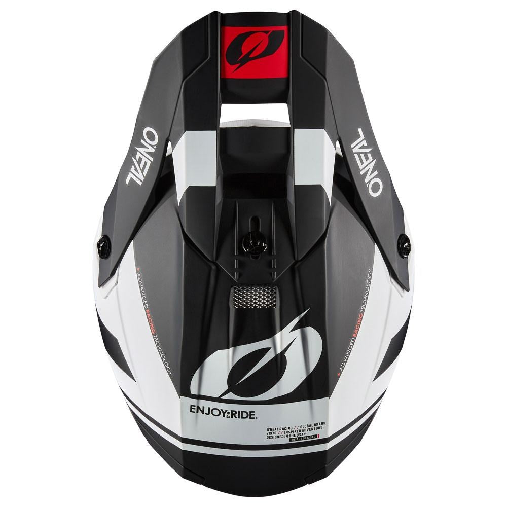 ONEAL 26 10SRS HELM FLOW - BLK/WHT (XL)