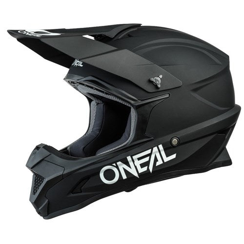 ONEAL 24 1SRS YOUTH HELMET SOLID V.21 - BLACK