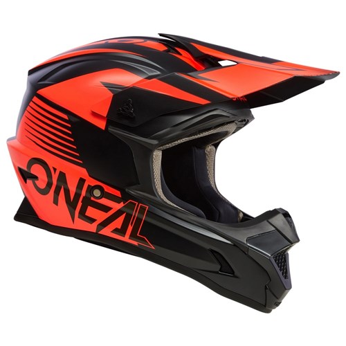 ONEAL 1SRS YOUTH HELMET STREAM V.21 - BLACK/ORANGE