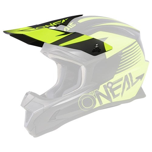 ONEAL 24 1SRS S/P-HELM PEAK STREAM V.23 BLK/N-YEL YOUTH