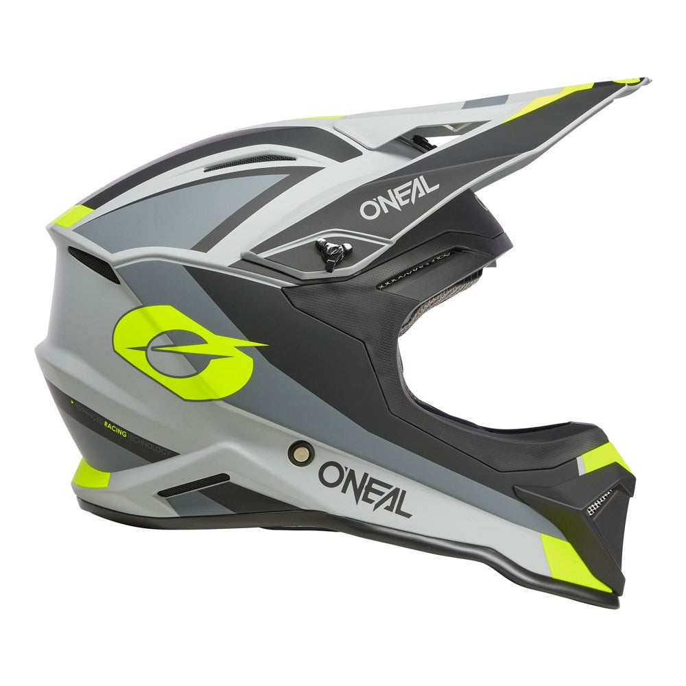 ONEAL 1SRS YOUTH HELM STREAM V.24 - MATTE BLK/N-YEL (LG) #