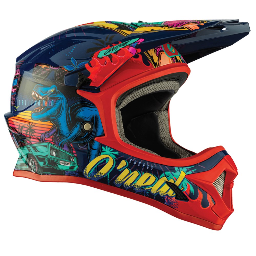 ONEAL 1SRS YOUTH HELM REX V.24 - GLOSS MULTI (MD)