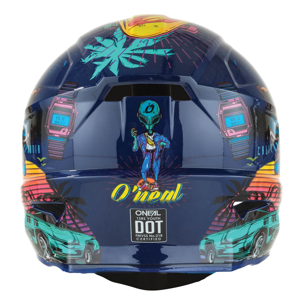 ONEAL 1SRS YOUTH HELM REX V.24 - GLOSS MULTI (LG)