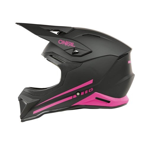 ONEAL 25 1SRS YOUTH HELM SOLID V.25 - MATTE BLK/PNK