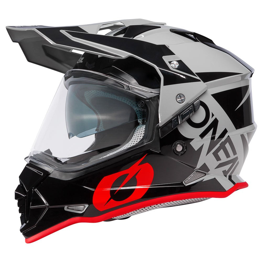 ONEAL 26 SIERRA HELM R - BLK/GRY/RED (MD)