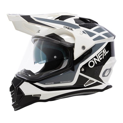 ONEAL 25 SIERRA HELM R V.24 - GLOSS WHT/BLK/GRY