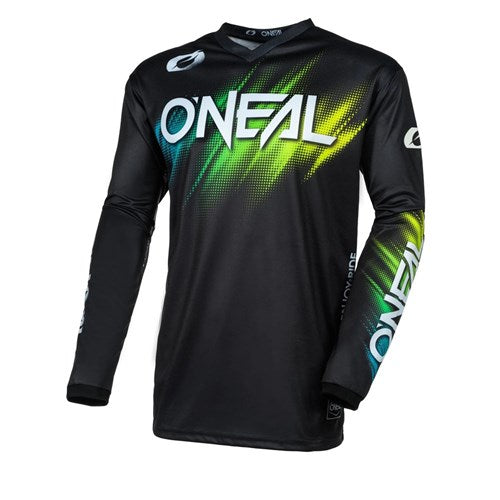 ONEAL 24 ELEMENT JERSEY VOLTAGE V.24 - BLACK/GREEN