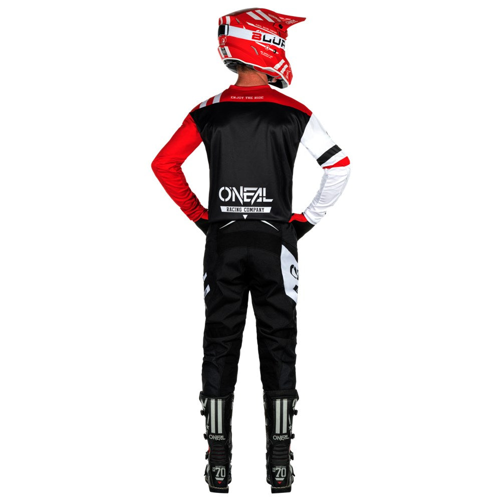 ONEAL 26 ELEMENT JSY WARHAWK BLK/WHT/RED (XL)