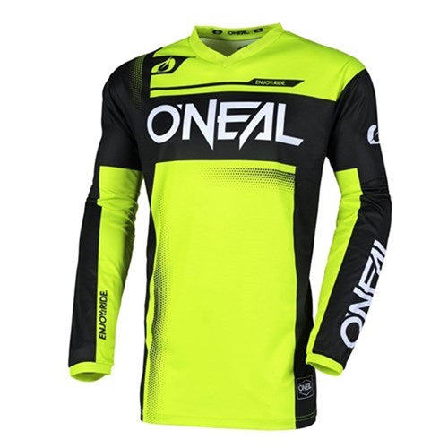 ONEAL 25 ELEMENT JSY RACEWEAR V.25 - BLK/N-YEL