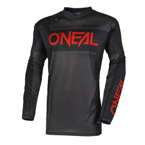 ONEAL 25 ELEMENT YOUTH JSY RACEWEAR V.25 - BLK/GRY/RED