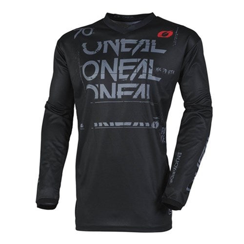 ONEAL 25 ELEMENT JSY STATIC V.25 - MATTE BLK/GRY