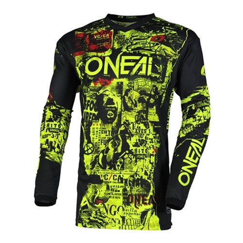 ONEAL 25 ELEMENT YOUTH JSY ATTACK V.25 - BLK/N-YEL