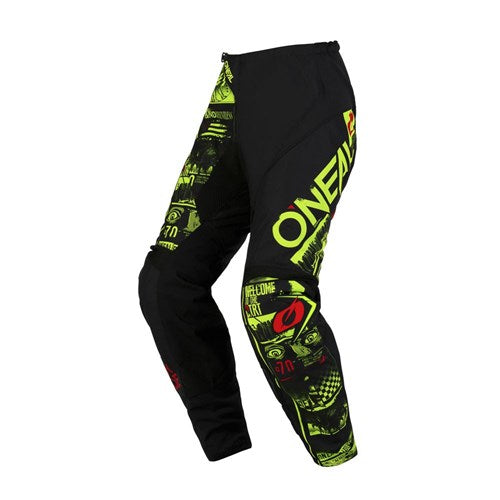 ONEAL ELEMENT PANT ATTACK V.23 - BLACK/NEON YELLOW