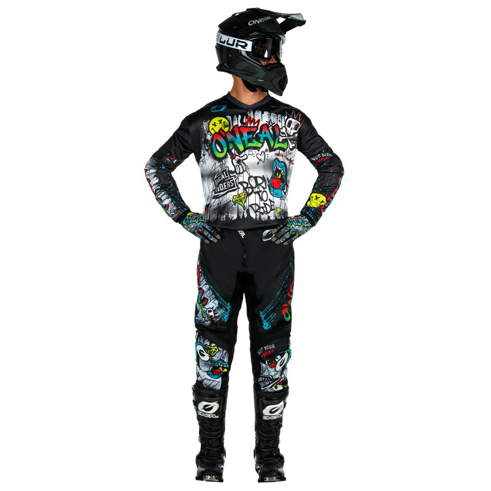 ONEAL 26 ELEMENT PANT RANCID BLK/WHT (42)