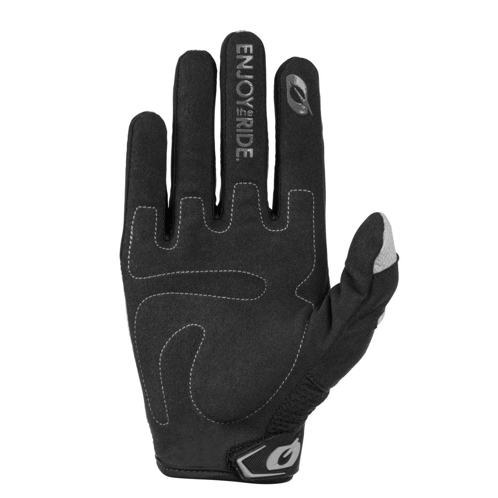 ONEAL 26 ELEMENT GLV RACEWEAR - BLK/GRY (10-LG)