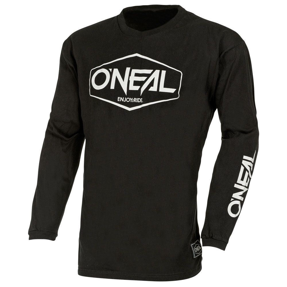 ONEAL 26 ELEMENT COTTON YOUTH JSY HEXX - BLK/WHT (LG)