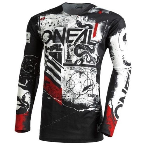 ONEAL MAYHEM YOUTH JERSEY SCARZ V.22 - BLACK/WHITE