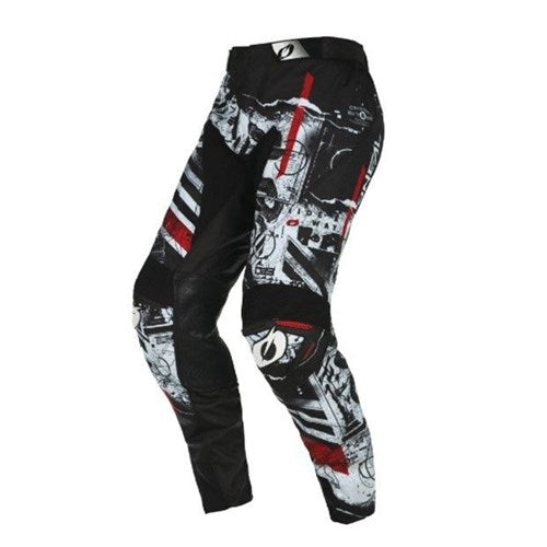 ONEAL MAYHEM PANT SCARZ V.22 - BLACK/WHITE