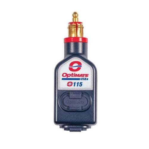 #USE OPO119 - OPTIMATE SMART 3300MA DUAL OUTPUT USB CHARGER WITH BIKE PLUG (DIN 180 DEGREE)