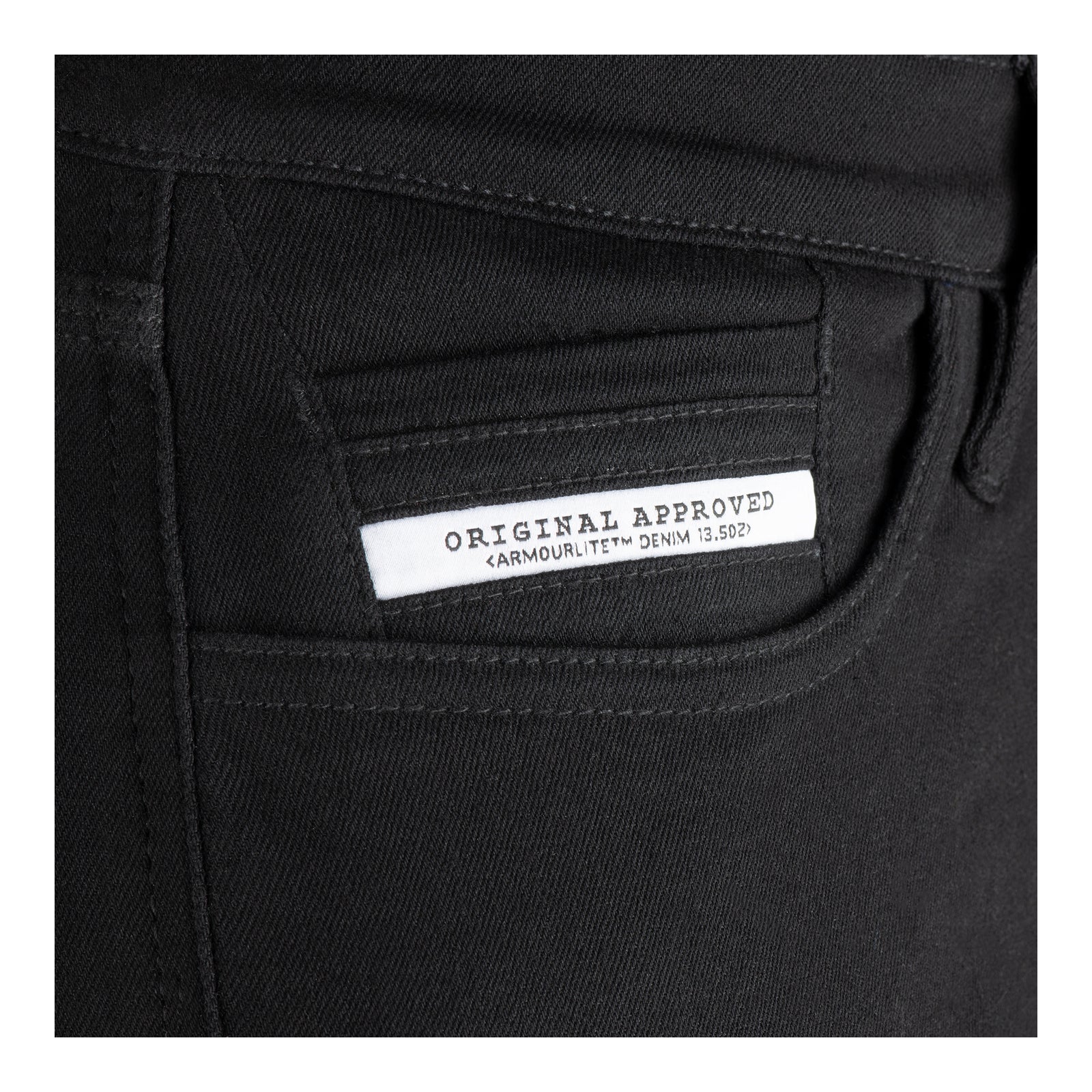 Oxford Super Stretch Men's Jeans - Black (Regular)
