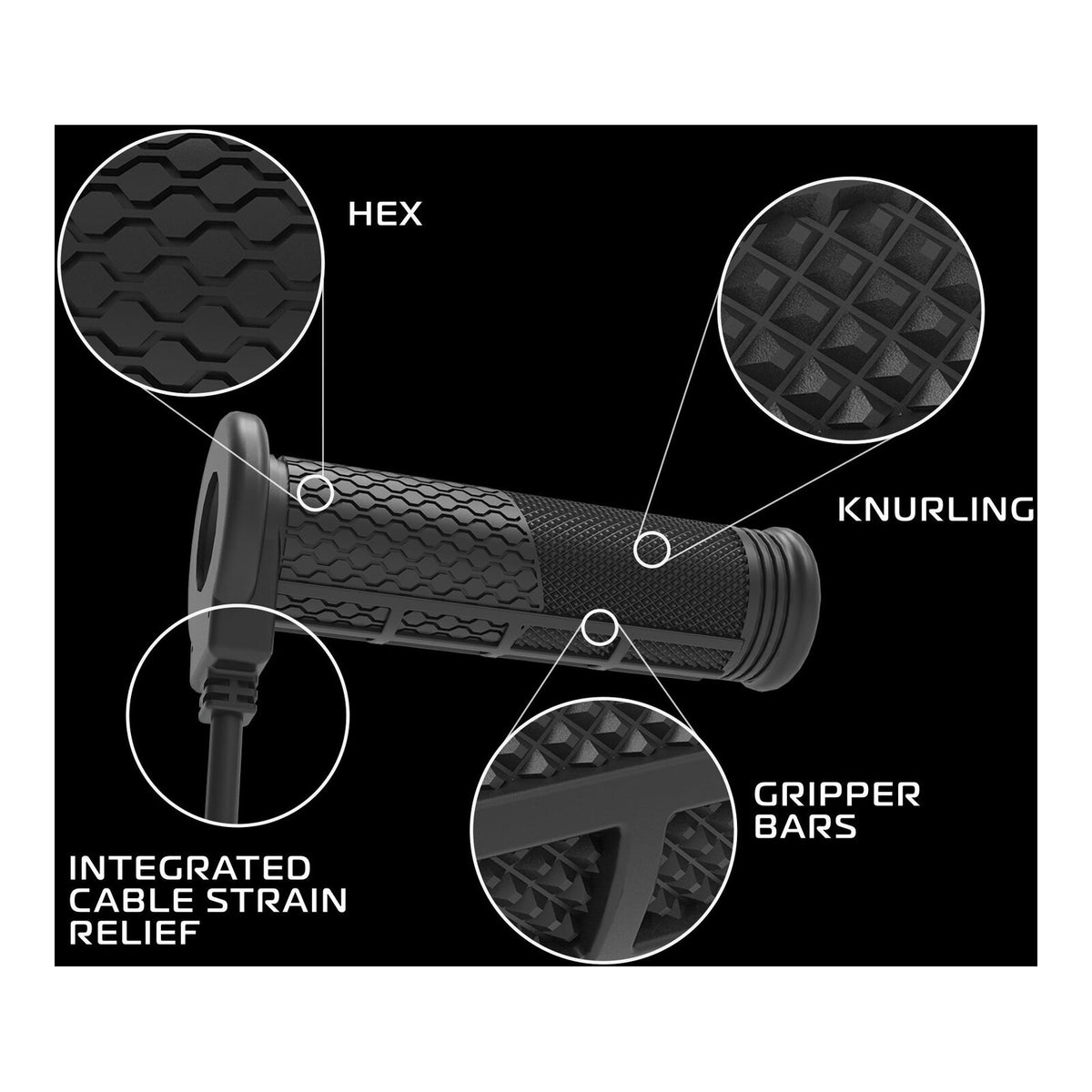 Oxford HotGrips® Pro Adventure (Integrated)