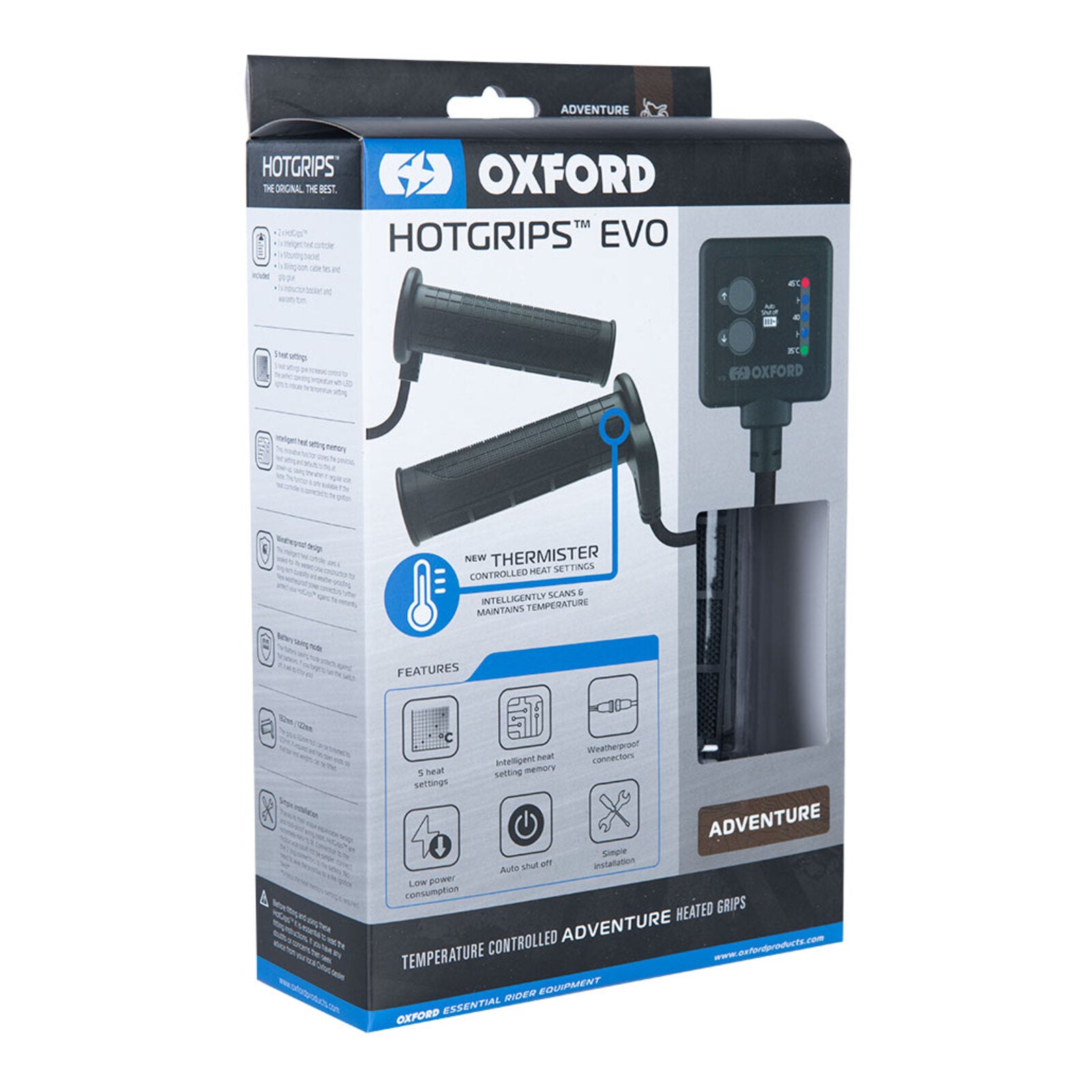 Oxford EVO HotGrips® Adventure - V9 Thermister Switch