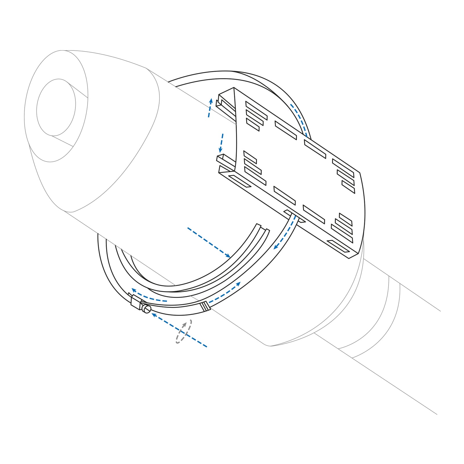 Oxford Can Guard Exhaust Heat Sheild