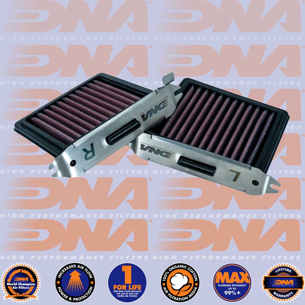 1200 BONNEVILLE BOBBER & SPEEDMASTER 18-24 (INC 2 x FILTERS) - DNA AIR FILTERS - P-TR12CR21-01