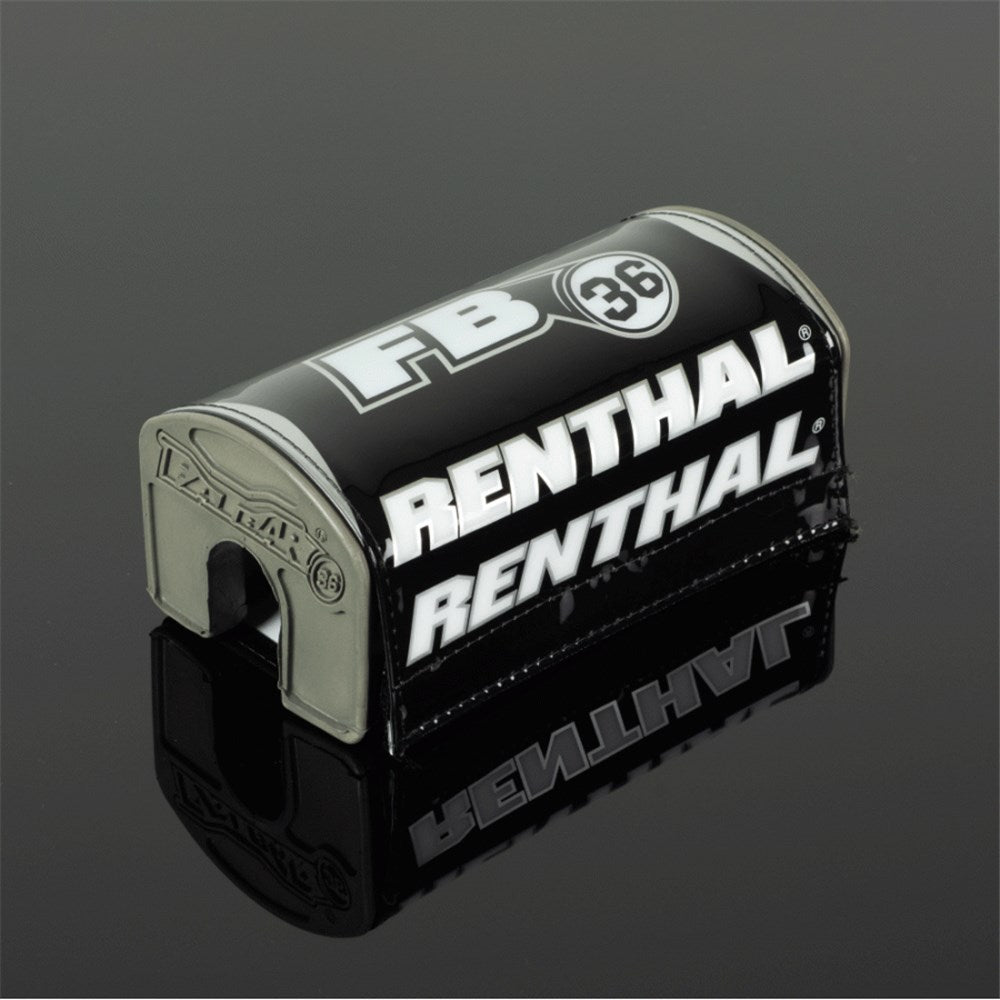 RENTHAL FATBAR36 BAR PAD BLK/SIL/WHT - GRY FOAM (P341)