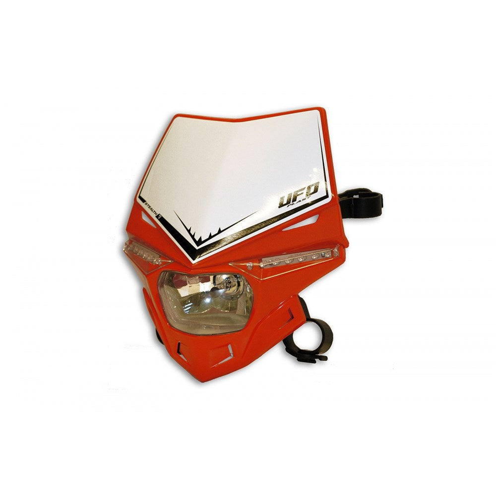 UFO MOTOCROSS STEALTH HEADLIGHT RED