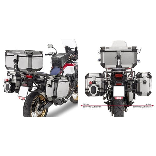 GIVI PANNIER FRAMES OUTBACK - HONDA CRF1000L AFRICA TWIN 16-17 (CAM)