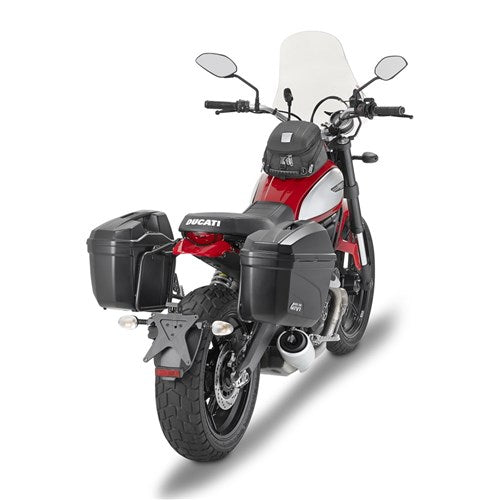 #GIVI PANNIER FRAMES - DUCATI SCRAMBLER 400 16-19/SCRAMBLER ICON 800 15-19 (MONOKEY)