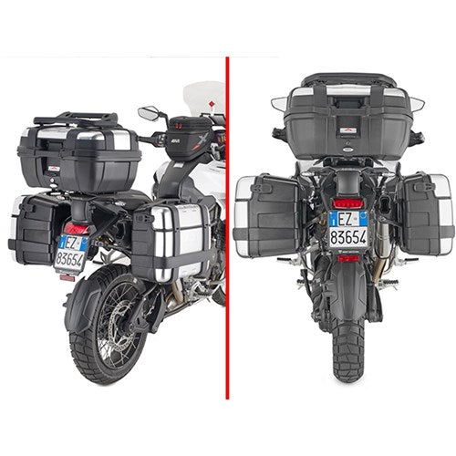 GIVI ONE-FIT PANNIER FRAMES - TRIUMPH TIGER 1200 GT EXPLORER/RALLY EXPLORER 22-23 (MONOKEY)