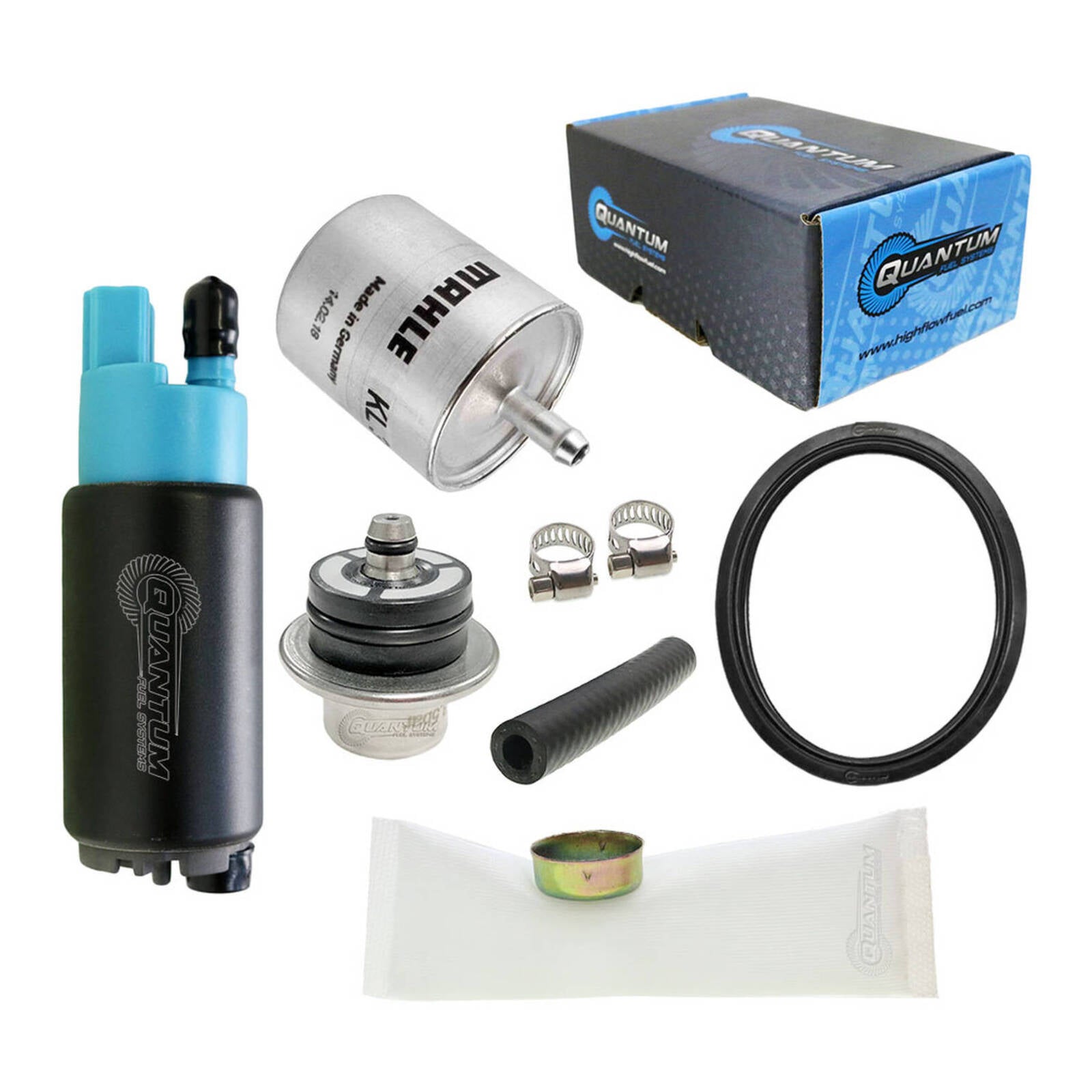 Quantum In-Tank EFI Fuel Pump with Regulator, Tank Seal, Filter