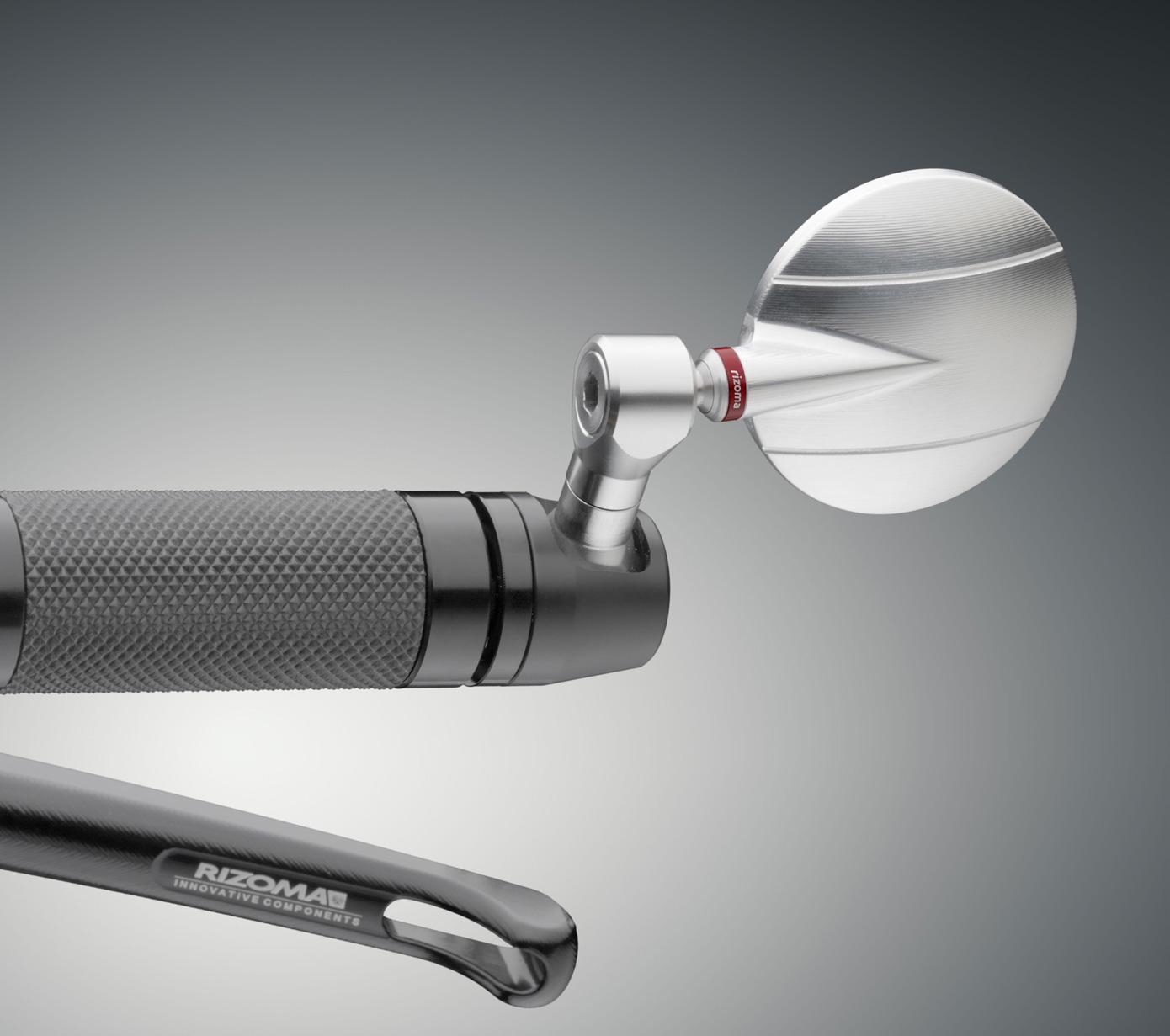 Rizoma Spy R 57 Mirror Silver R-BS185A