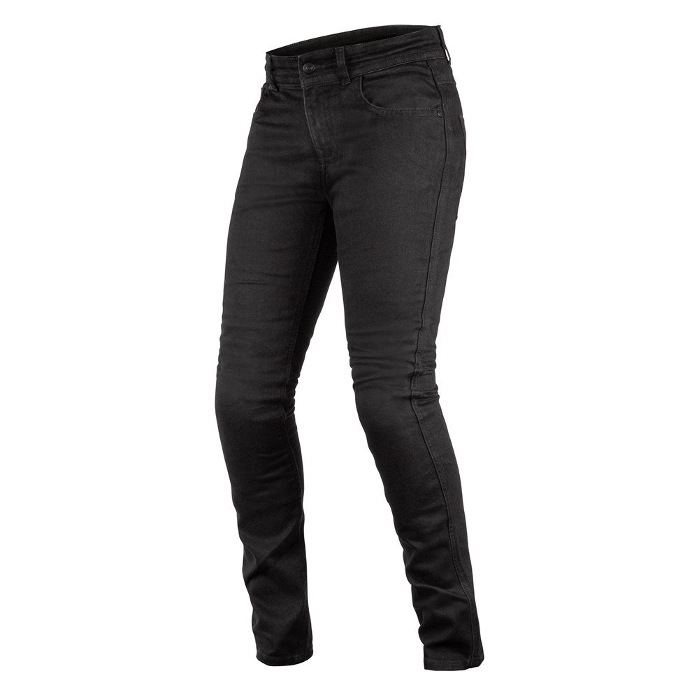 RJAYS REINFORCED STRETCH 2.0 LADIES JEANS SLIM SHORT BLK (08)
