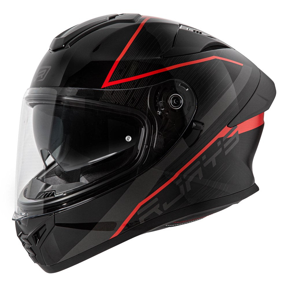 RJAYS APEX IV HELM RAKER BLK/GRY/RED (XL)