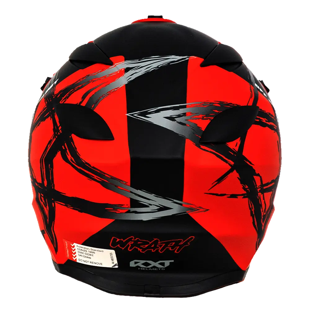 SECTOR - WRATH MATT BLACK/RED