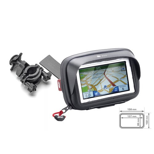 #GIVI UNIVERSAL PHONE HOLDER - SMALL (IPHONE 6/6+/7/7+/8/8+) 16cm X 10.5 INNER