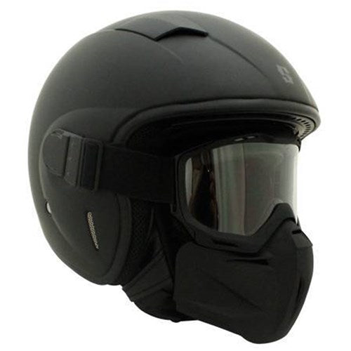 ##SCORPION GANGSTER HELM MATT BLK (SM)