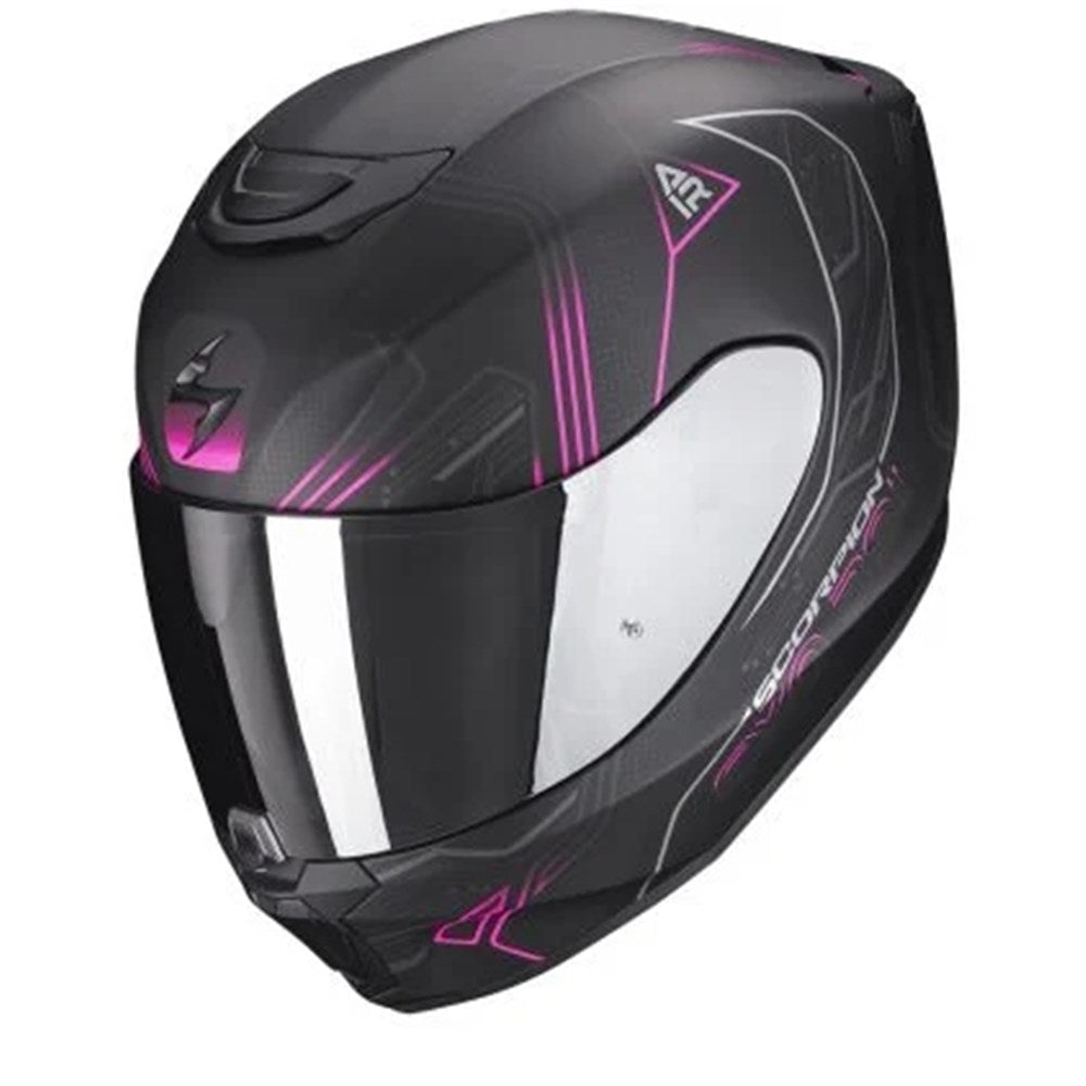 SCORPION EXO EXO-391 SPADA MAT BLACK/PINK (MD)