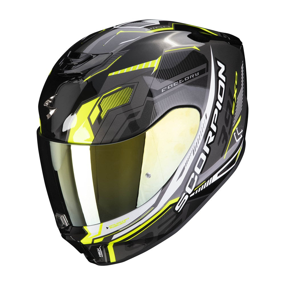 SCORPION EXO EXO-391 HAUT - BLK/SIL/N-YEL (XL)