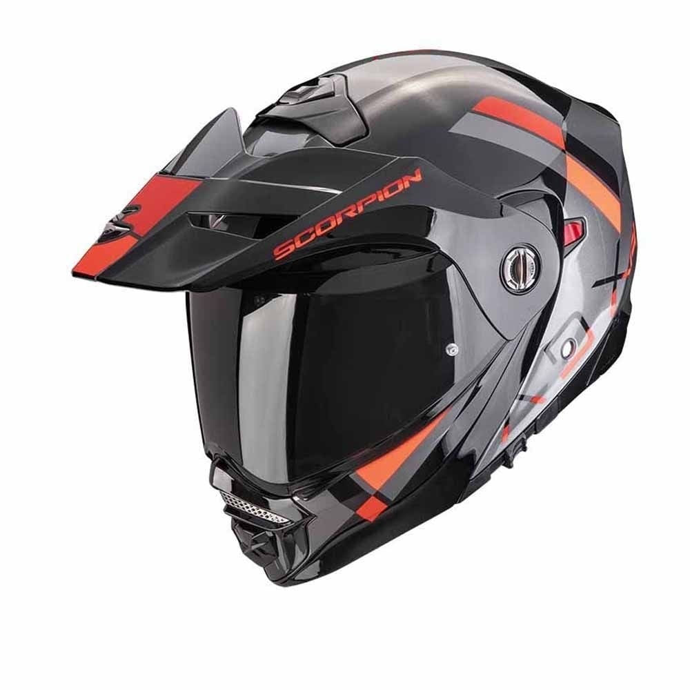 SCORPION EXO ADX-2 GALANE SIL/BLK/RED (XL)