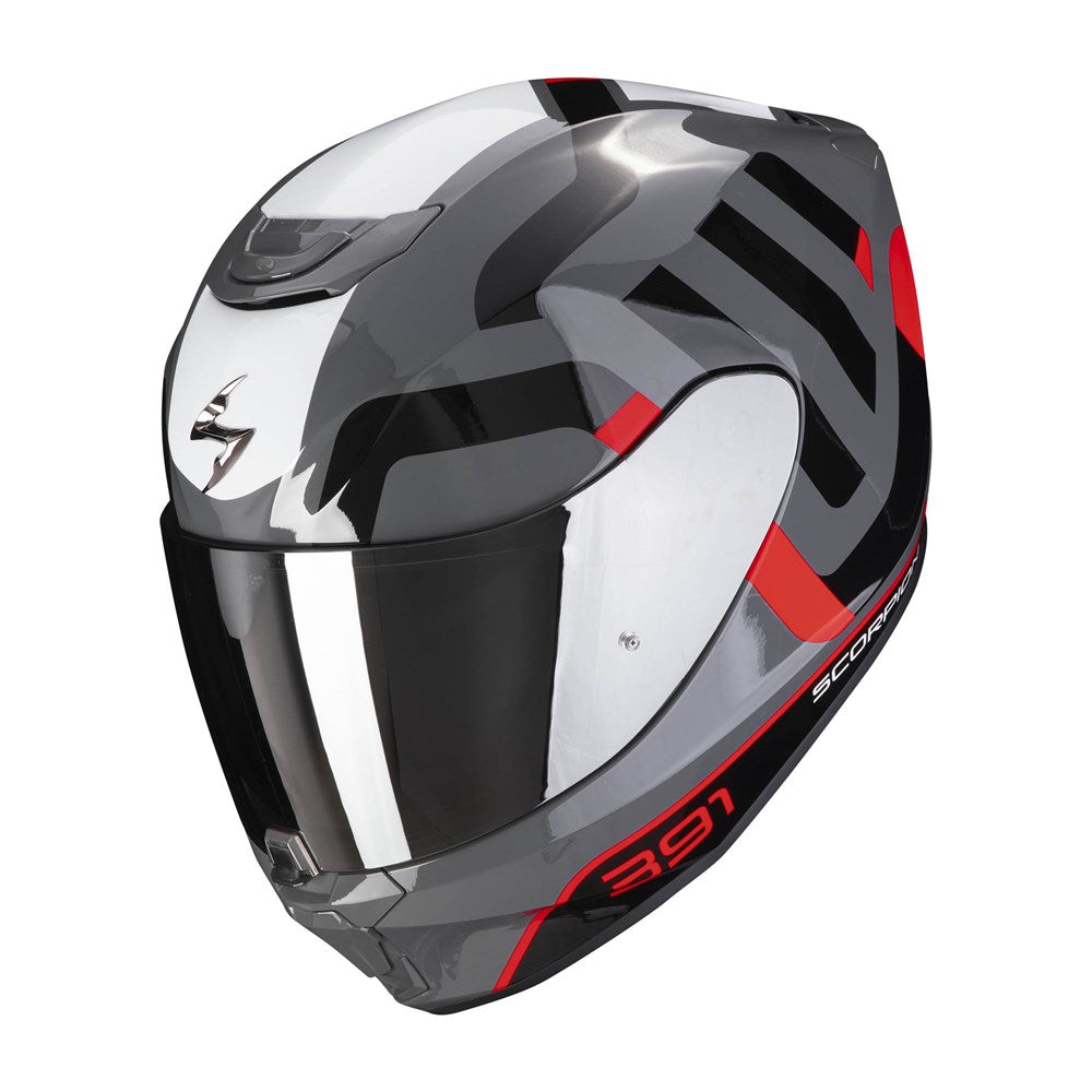 SCORPION EXO EXO-391 AROK - GREY/RED/BLACK