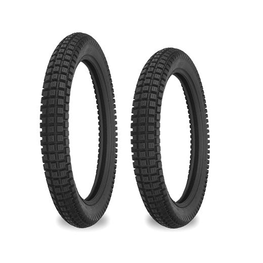 241: SHINKO TRIALS TYRES (D.O.T APPROVED) 2.75-14