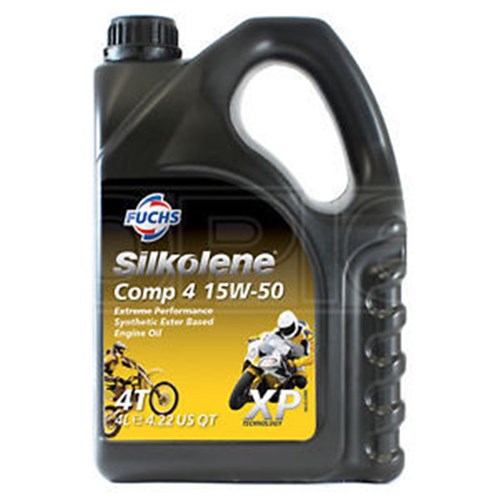 #SILKOLENE COMP 4 15W-50 - XP (4L) CUBE (CTN 4) (WILL BECOME SK602013538)
